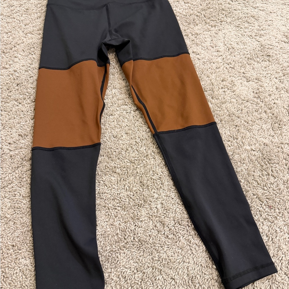 Women’s Black and Brown Leggings